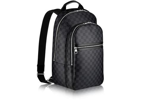 lv backpack michael|Louis Vuitton Michael Backpack NM Noir Damier Graphite .